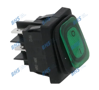BIPOLAR SWITCH GREEN 16A 250V L3319362