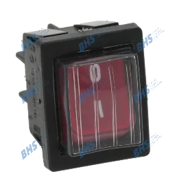 BIPOLAR SWITCH RED 16A 250V L3319933