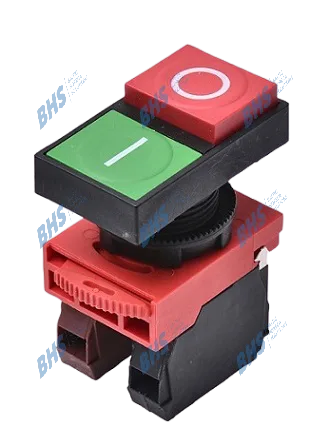 Double Push-button NC, NO red, green ON-OFF Highly HPB22-D11