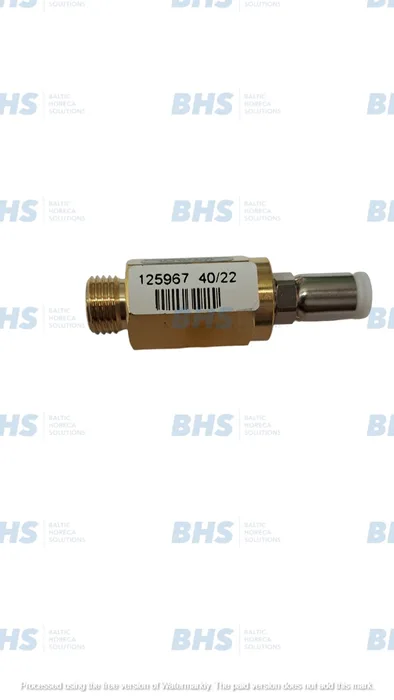 Safety valve brass 16bar M10x1-4 3329154000