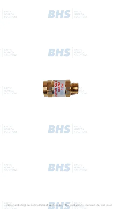 SCHAERER Overpressure valve 5bar Ecobrass 068766 3370068766