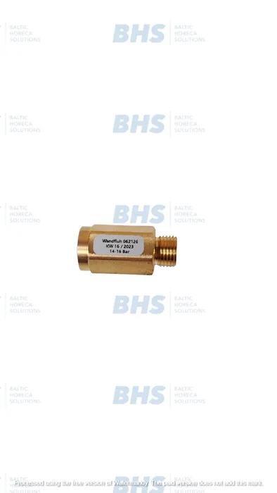 SCHAERER Pressure relief valve 16bar Ecobrass 062126 3370062126