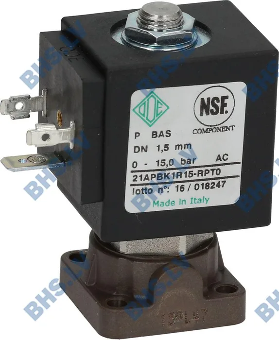 SOLENOID VALVE ODE 2-WAY 230/240V 8W L1120192