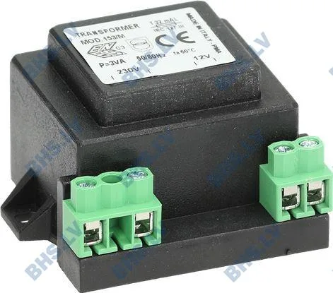 TRANSFORMER 230V/12V 3VA L3445110